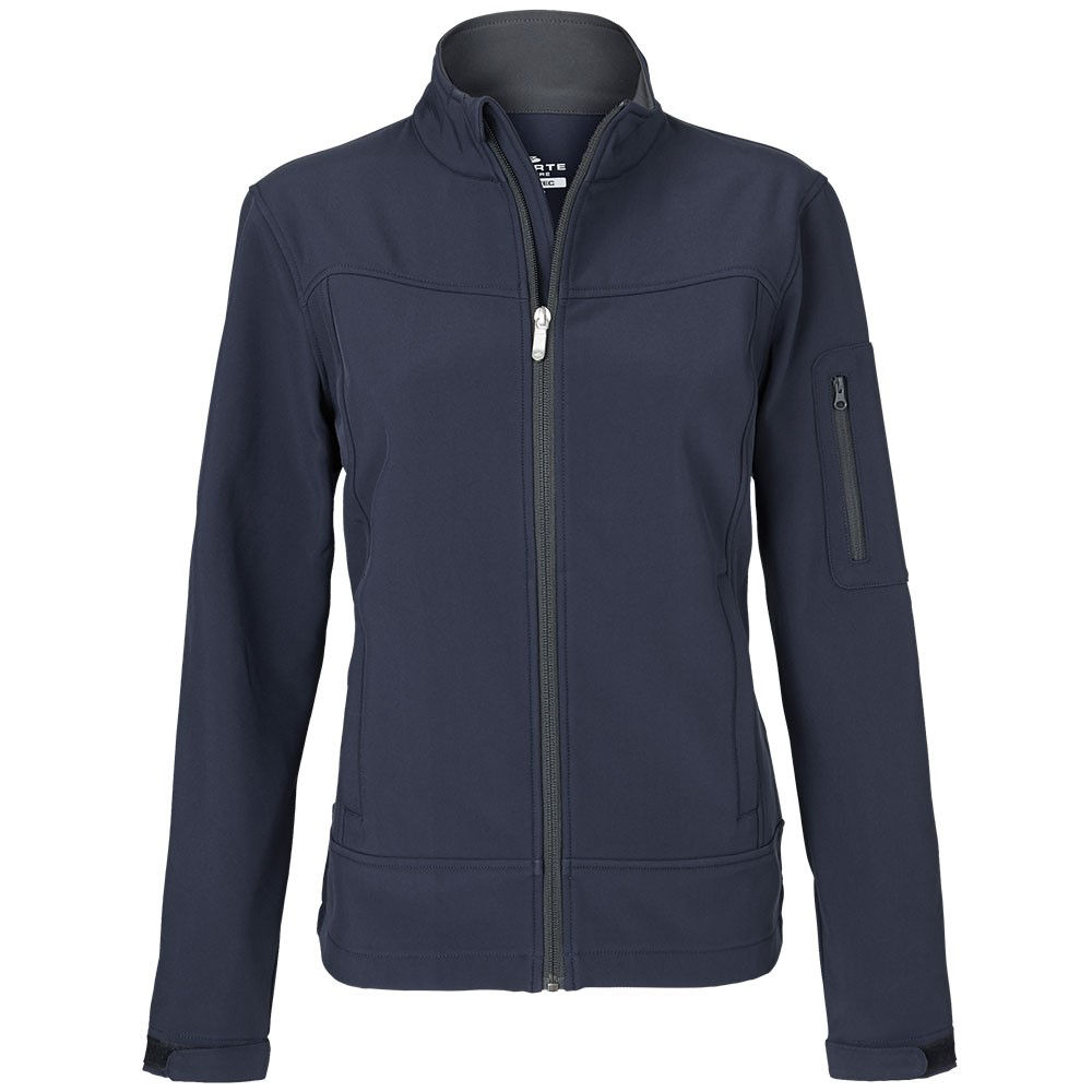 Soft Shell Jacket - Black/ Navy