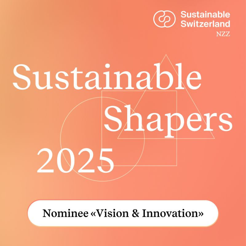 Sustainable Shapers 2025 Nominee «Vision & Innovation»