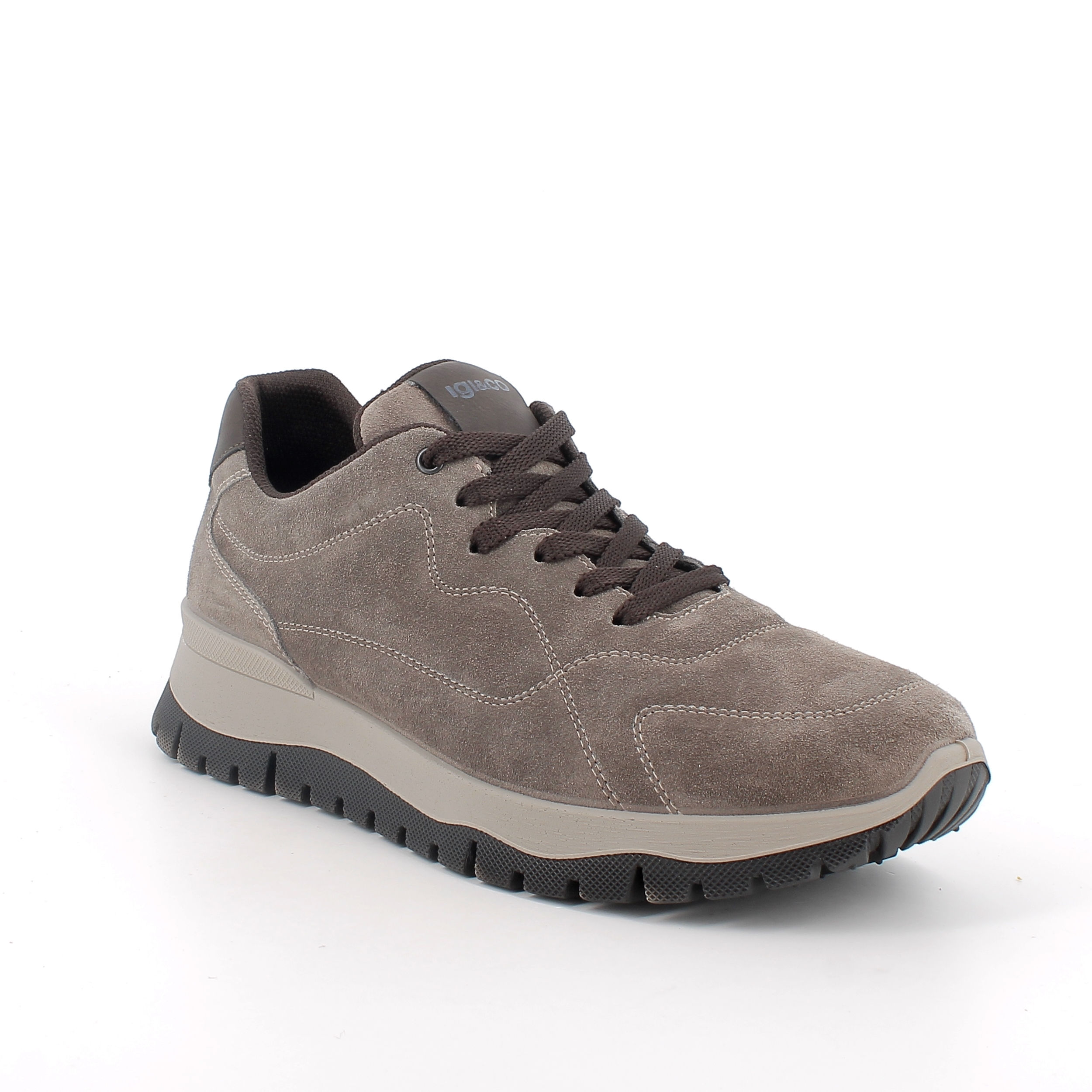 Sneaker uomo IGI&CO in pelle scamosciata