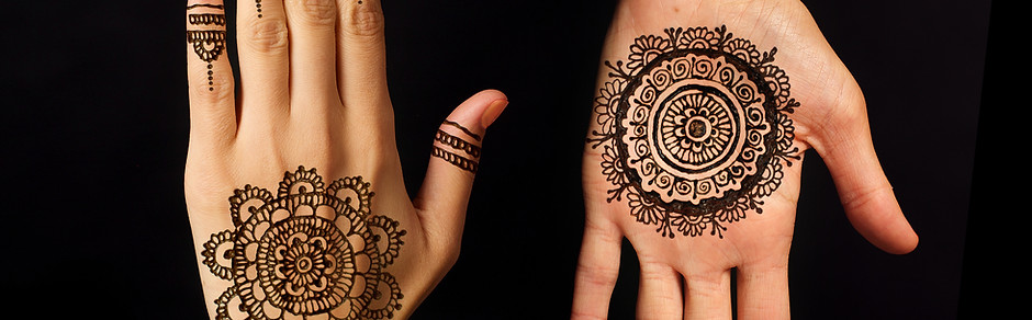 Henna-Hände