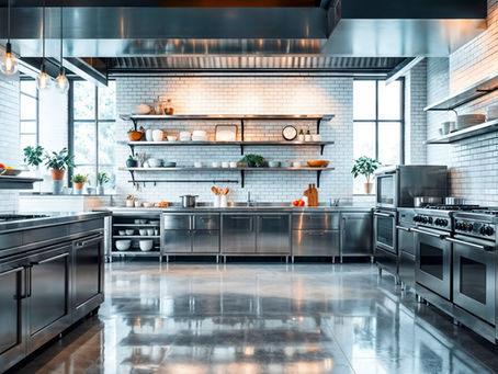 ¿Qué tipo de pintura usar en una cocina industrial?
