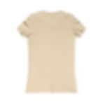 Beige short-sleeved t-shirt on display, perfect for casual everyday wear.