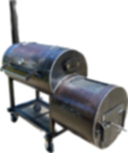PBT-90 GALLON OFFSET PATIO SMOKER