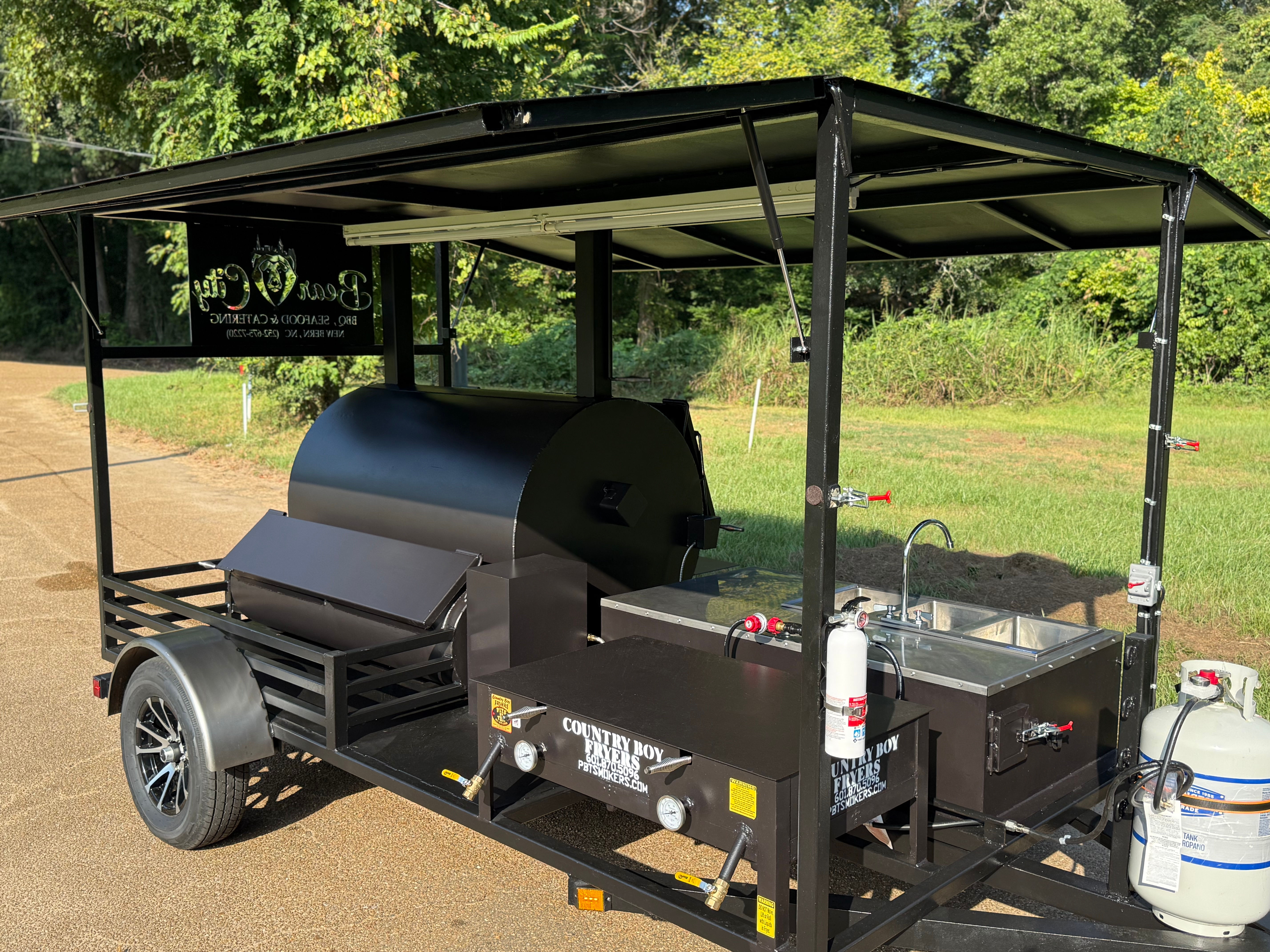 PBT “Roti” 41x60 Combo Cooking Trailer