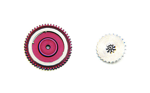 Genuine Rolex 1520 1530 1560 1570 7912 Magenta Reversing Wheel Set 