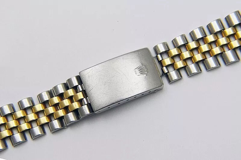 Genuine Rolex Datejust 36mm 18k Gold SS Jubilee Bracelet 62523 H-18 Clasp 1995