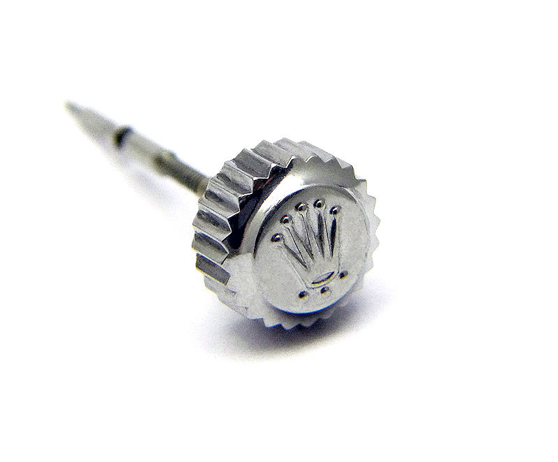 Thumbnail: Genuine Rolex 24-703-0 Stainless Steel 7mm Crown