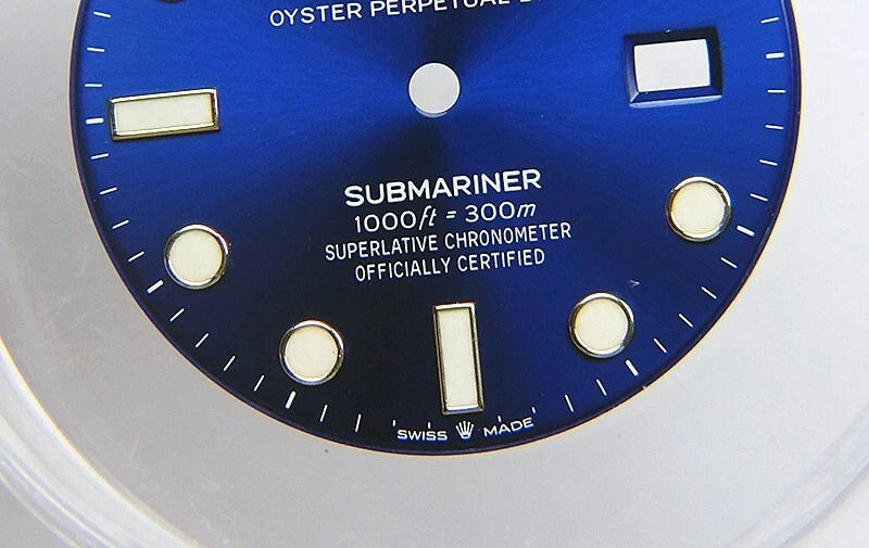 Thumbnail: Genuine Rolex Submariner 126613 126618 Blue & Yellow Gold Watch Dial SWISS MADE