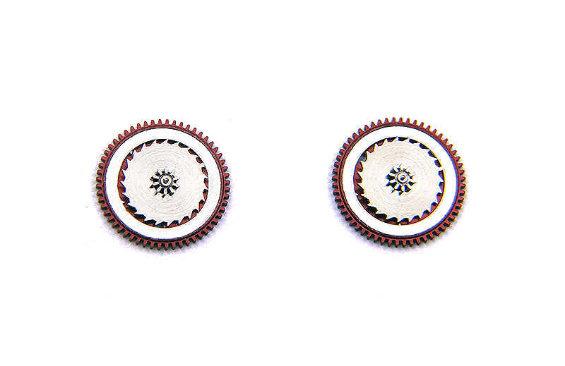 Thumbnail: Genuine Rolex 2030 2035 4479 Caliber Reversing Wheel Set of 2