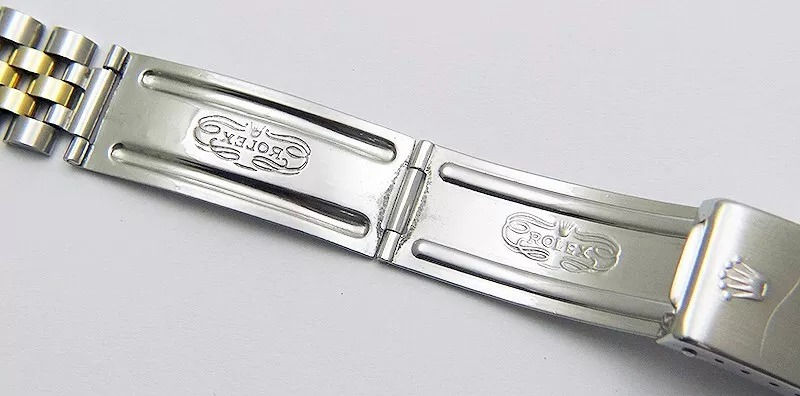 Thumbnail: Genuine Rolex Datejust 36mm 14k Gold SS Jubilee Bracelet 62523 H 14 Clasp A 1976