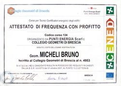 attestato certificatore