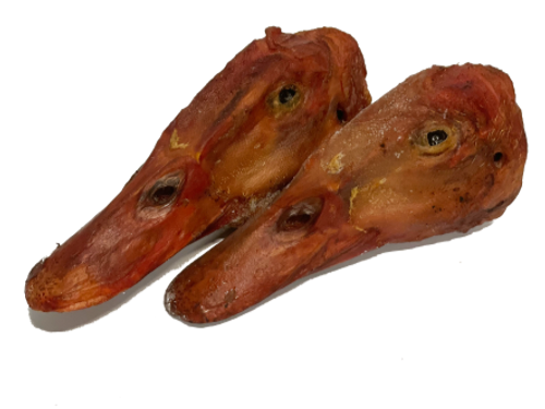 Smoked Duck Heads – A Bold, Natural Chew for Dogs
