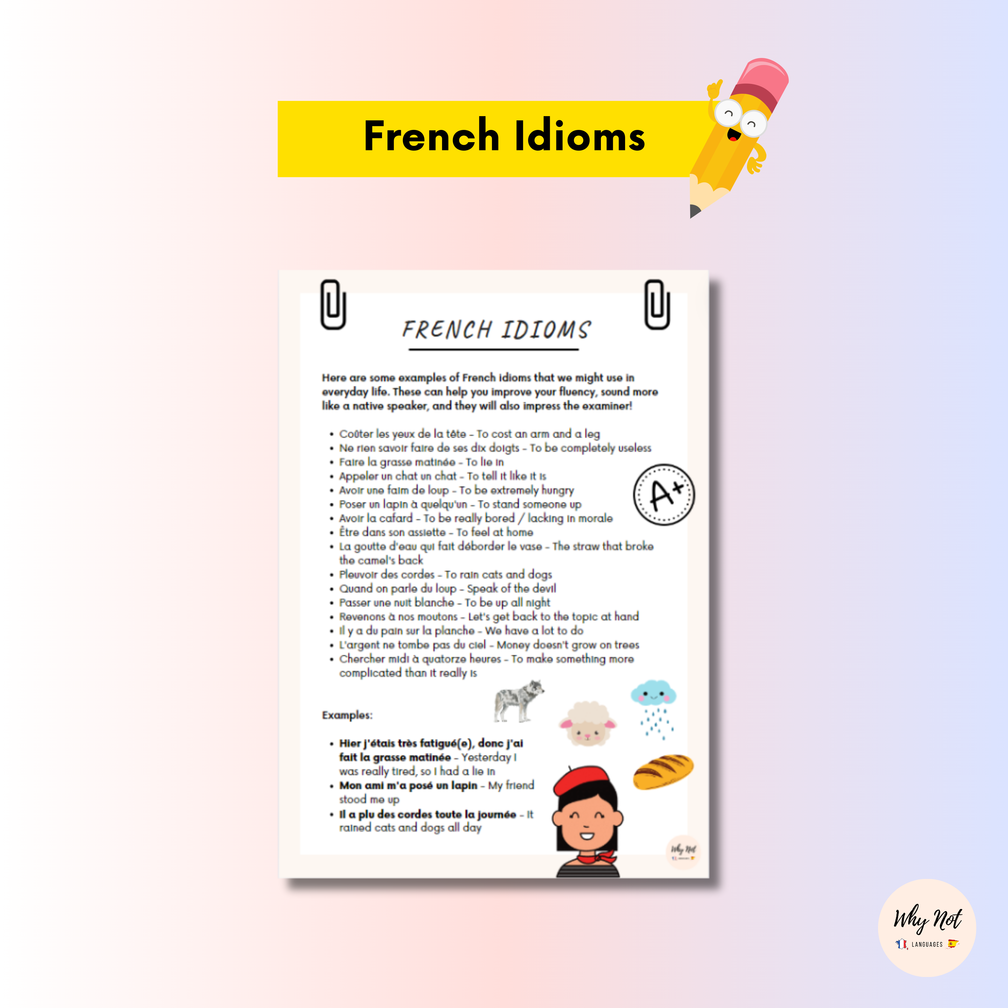 French Idioms