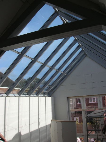Mendip Aluminium Double Pitch Roof