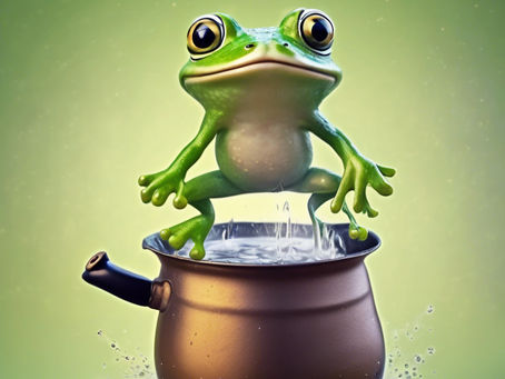🐸 How to Boil a Frog—and what it teaches us about climate change (hint: it’s not about the frog)