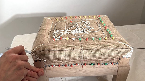 tabouret de tapissier formation