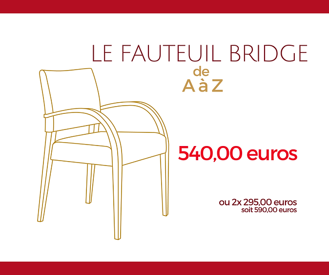 fauteuil Bridge de A a Z formation