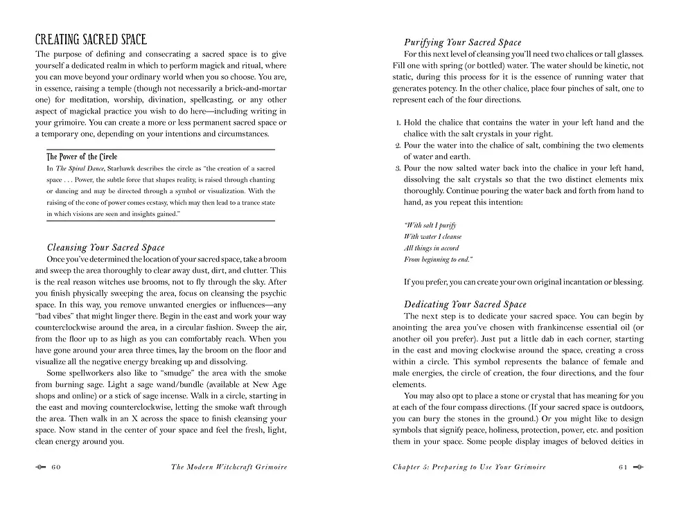 Thumbnail: The Modern Witchcraft Grimoire by Skye Alexander