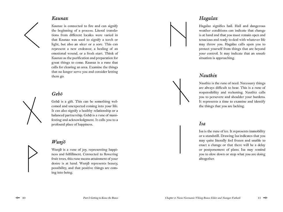 Thumbnail: The Modern Witchcraft Guide to Runes by Judy Ann Nock