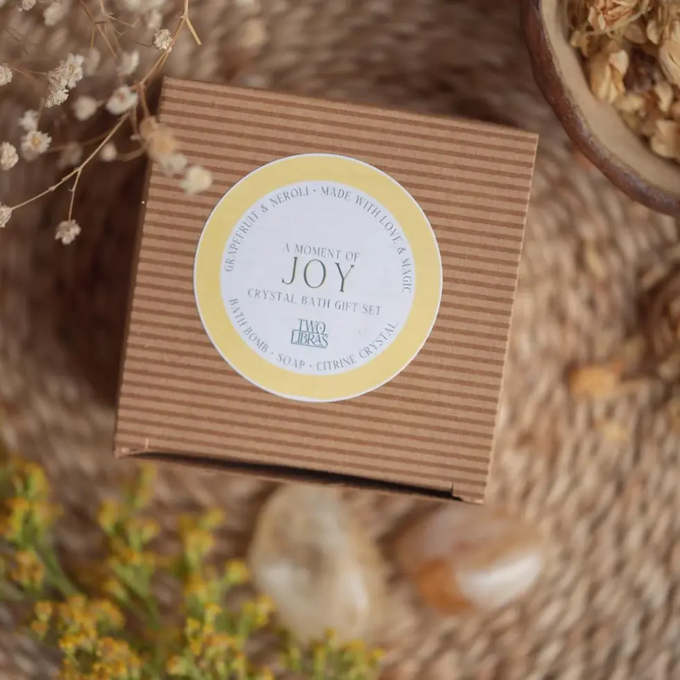 Thumbnail: A Moment of Joy - Citrine Mini Bath Bomb Gift Set