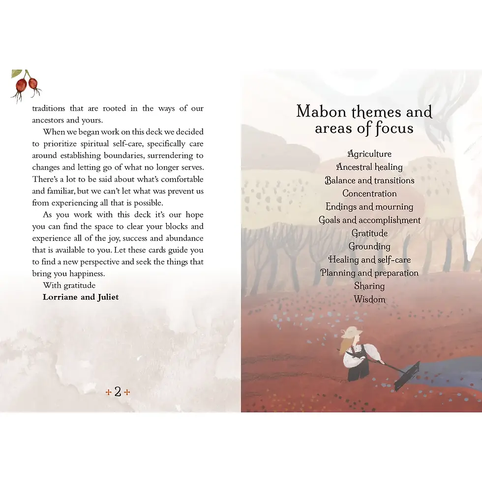 Thumbnail: Seasons of the Witch Mabon Oracle (Lorriane Anderson and Juliet Diaz)