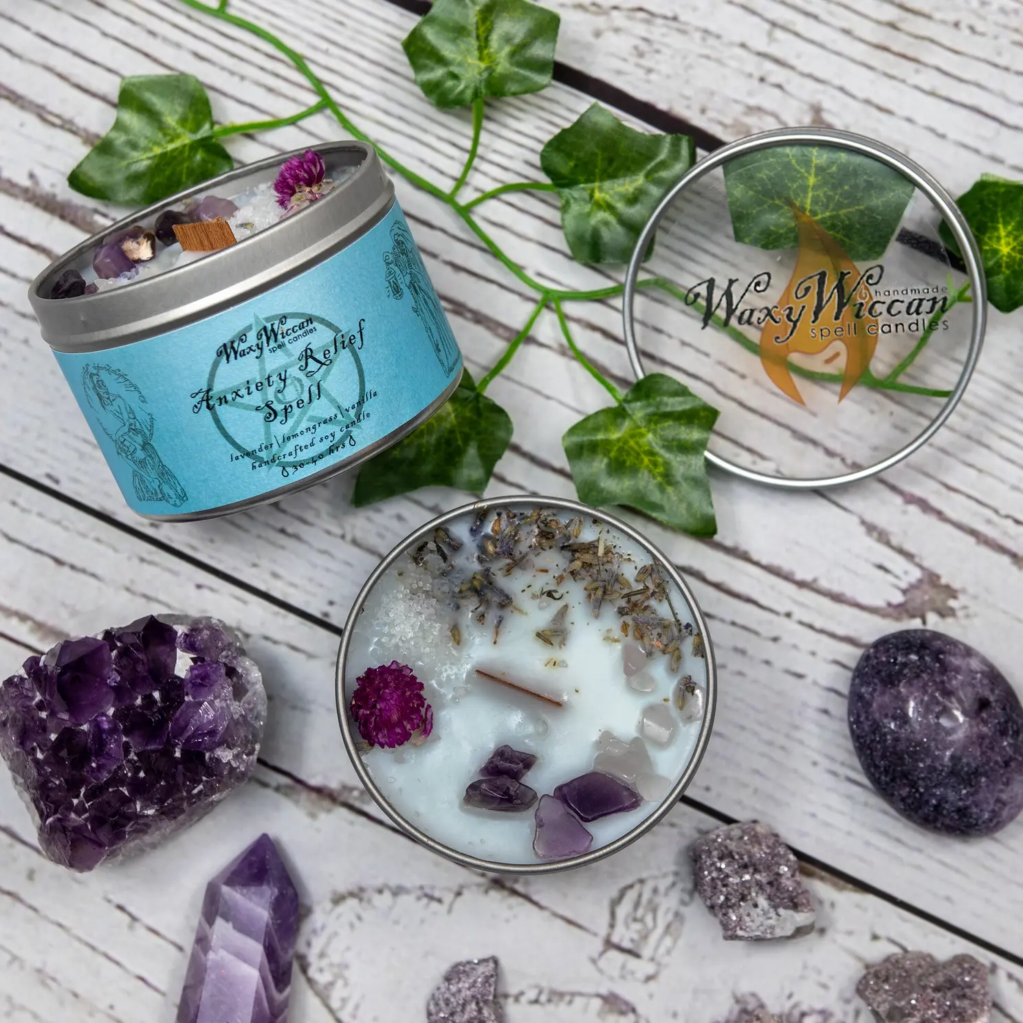 WaxyWiccan Spell Candle