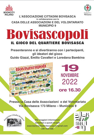 Bovisascopoli gioco in scatola conoscere Bovisasca