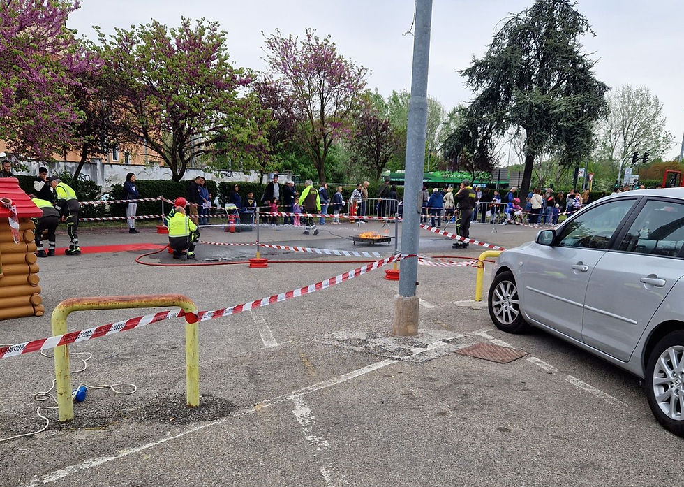 Percorso Pompieropoli in Bovisasca
