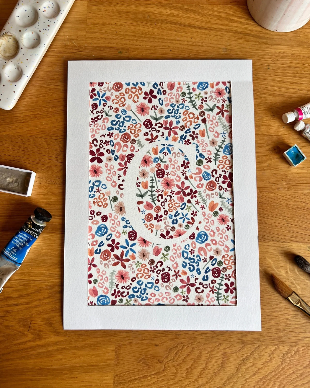 Monogramme - Graou & Fleurs