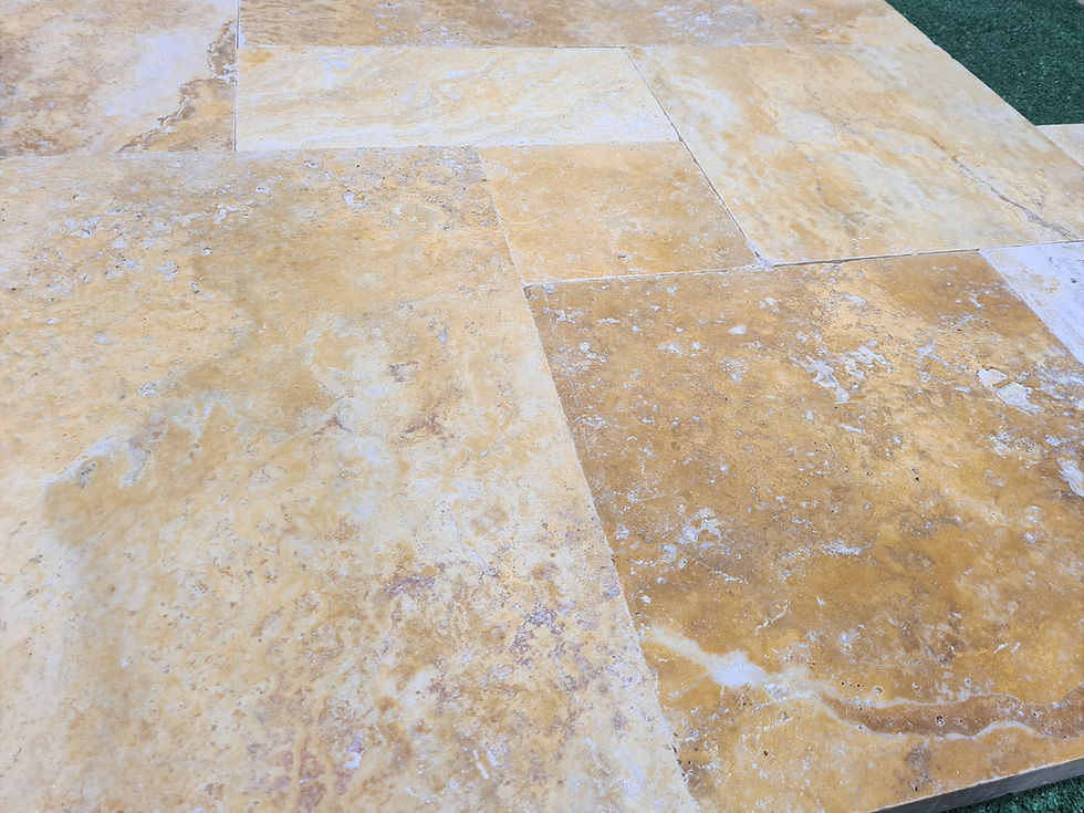 Thumbnail: Gold | Travertine Pavers