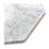 Thumbnail: EZ-Mount 8" Marble Shower Corner Shelf with Install Kit (EZXD - Bianco Ibiza)