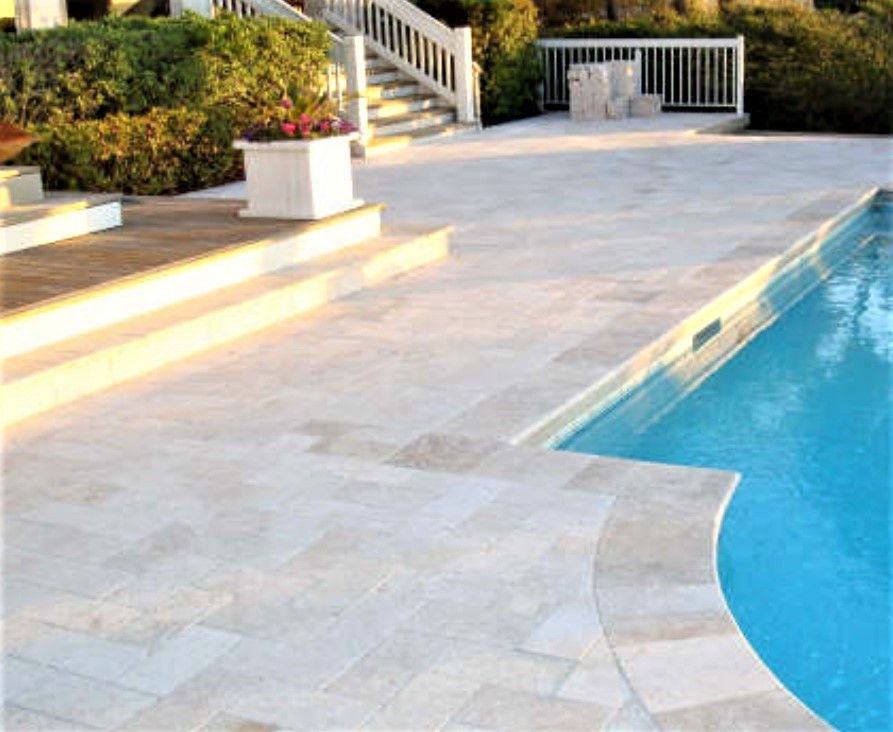 Thumbnail: Ivory | Travertine Pavers
