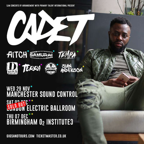 Cadet - Live Shows [Tickets]