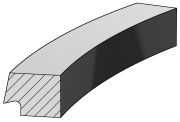 Taper Faced Napier Ring