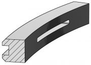 Bevelled Edge Oil Control Ring
