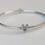Thumbnail: A gorgeous turquoise heart bangle