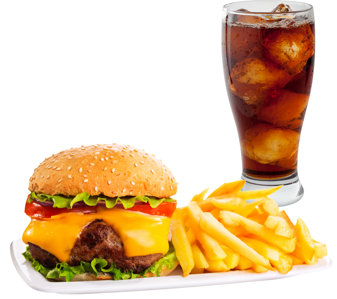 Burger Fries & Soda