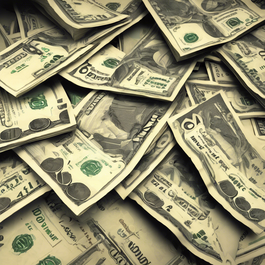 Visual representation of money