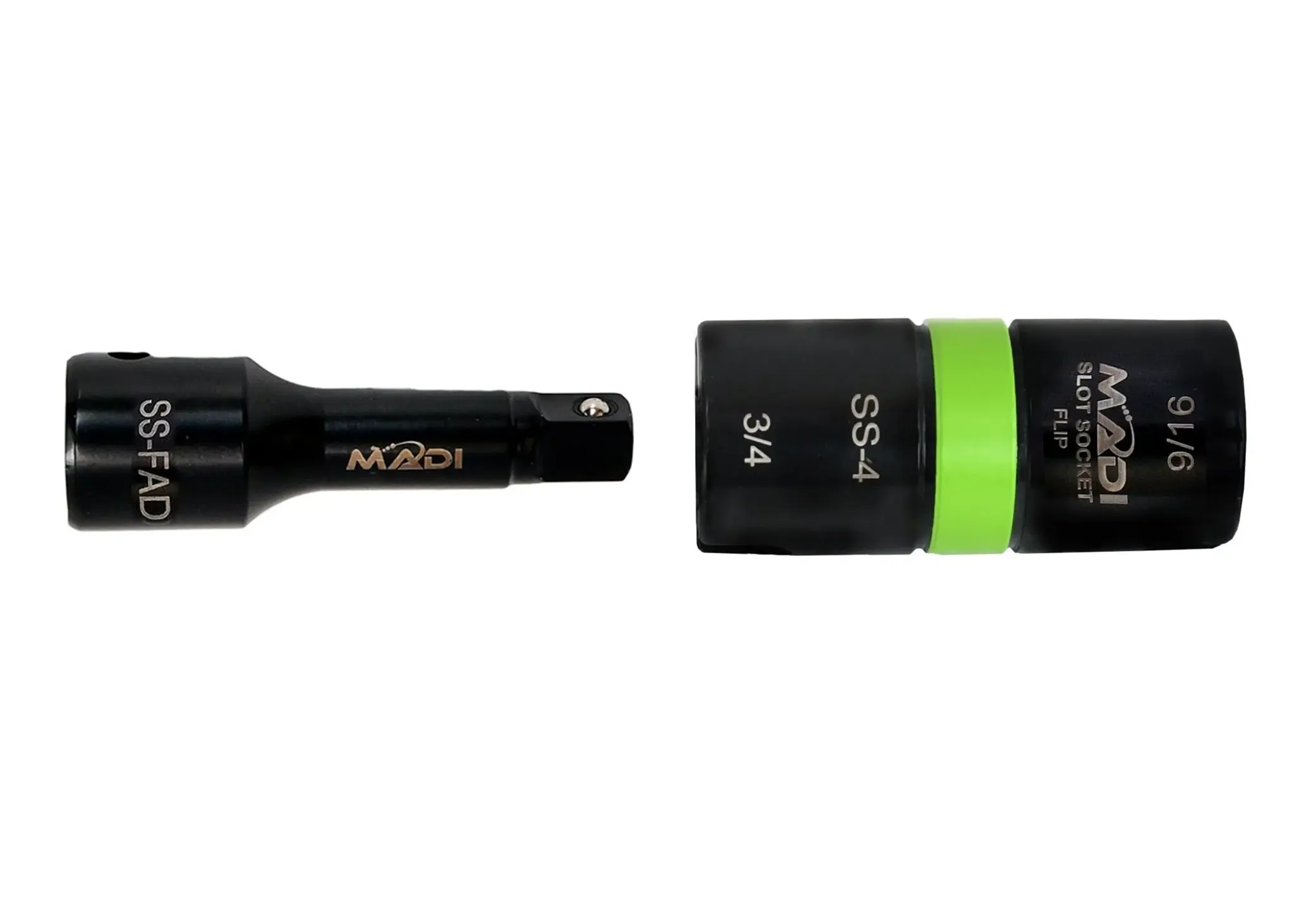 Slot Socket™ Flip Impact 3-in-1 Hex: 9/16" & 3/4" | MADI