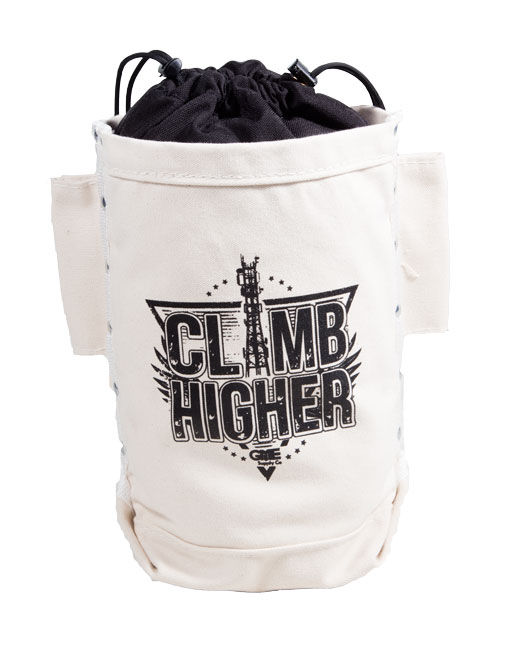 Heavy Duty Cordura Black Top-Closing Canvas Bolt Bag