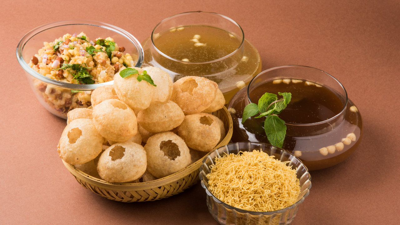 Arranged Food and Objects