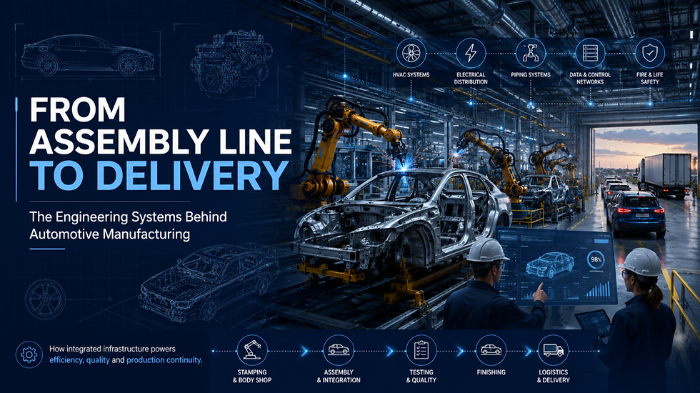 From Assembly Line to Delivery: The Engineering Systems Behind Automotive Manufacturing