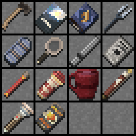 WIP Item Sprite Sheet