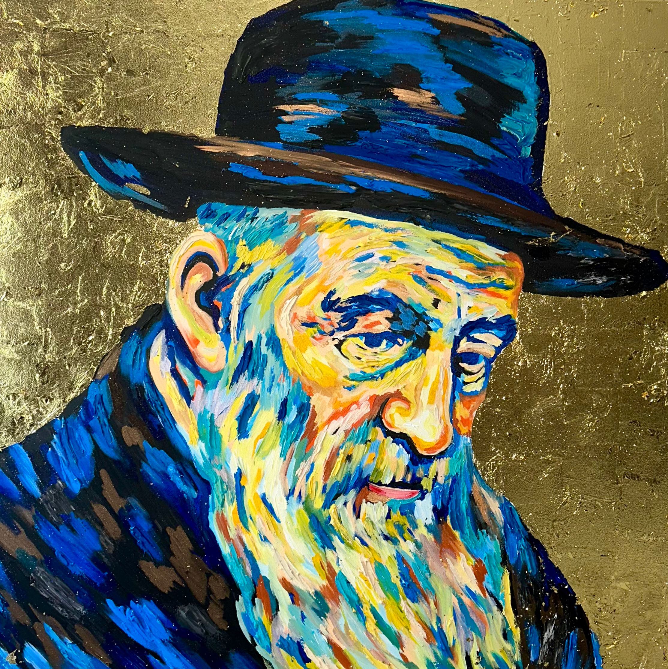 Rav Shayale Print on Canvas