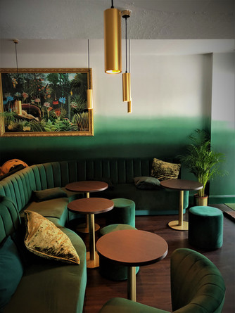 Le coin bar-canapés