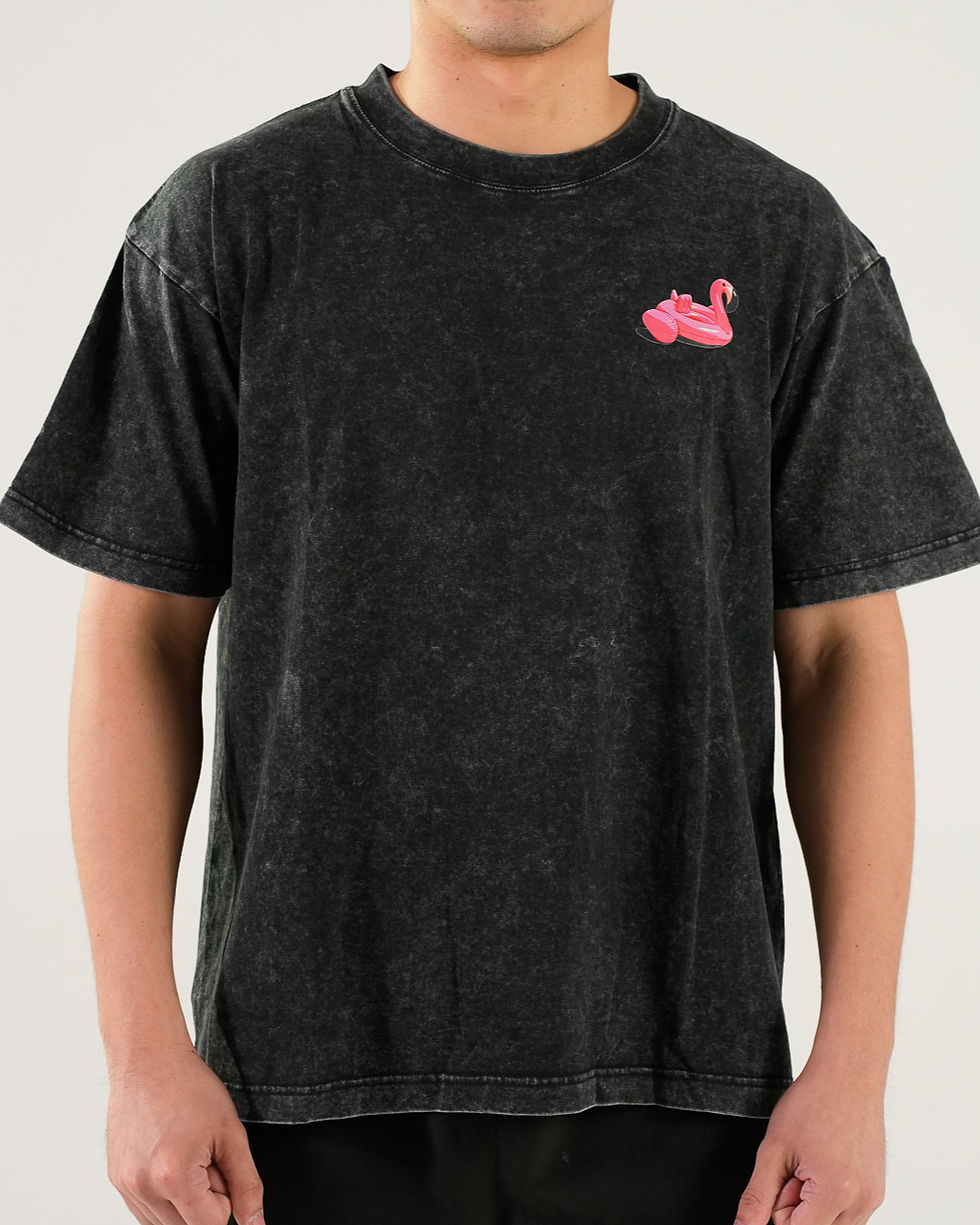 Thumbnail: Lazy Hips Flamingo Oversized Shirt