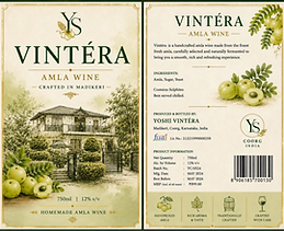 Amla Wine Label 1