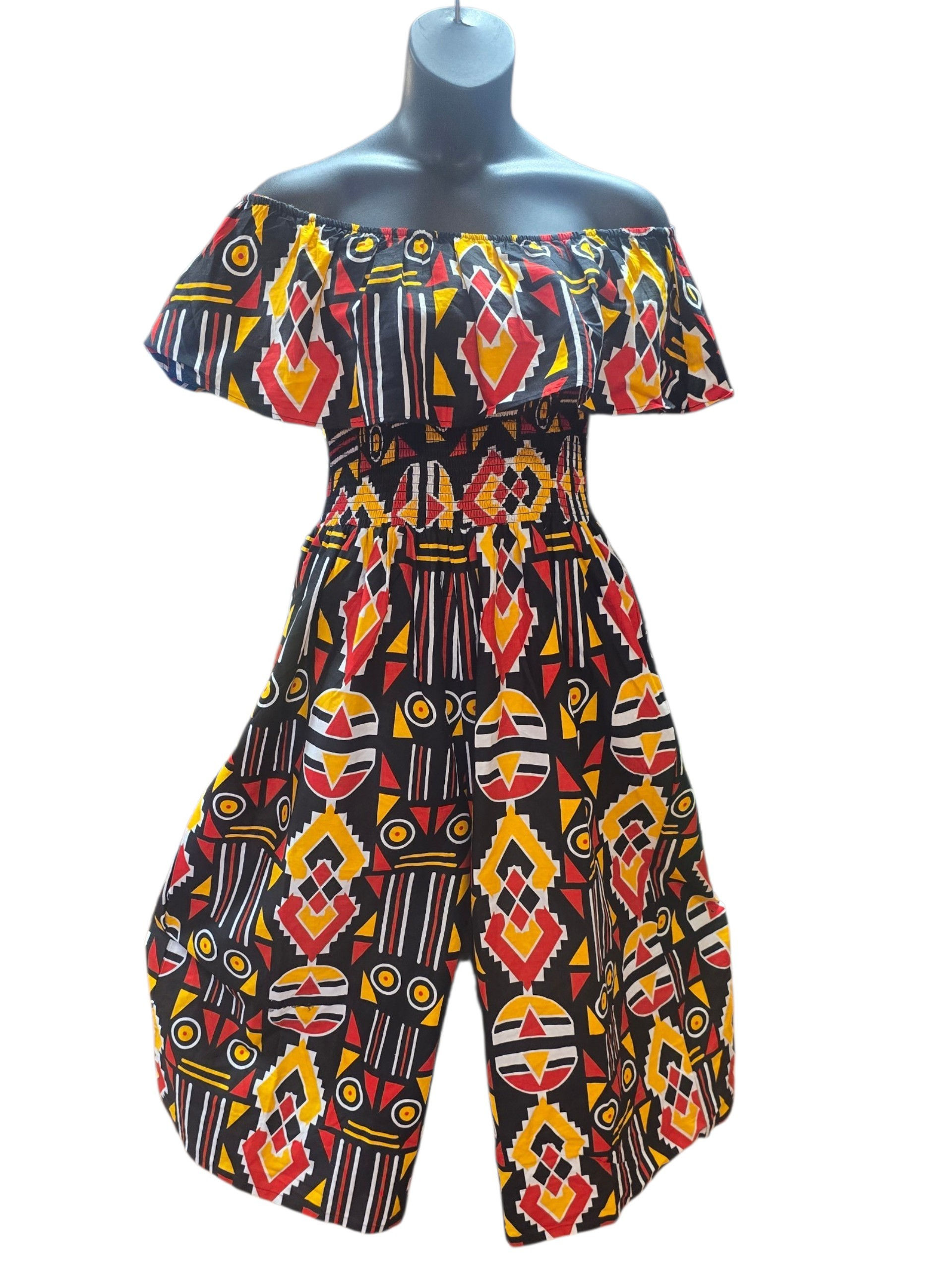 Ruffle Jumpsuit-long
