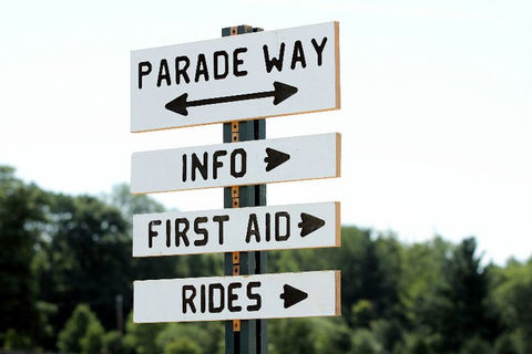 Parade, Event Signage -- Pickle Festival, St. Joe, IN