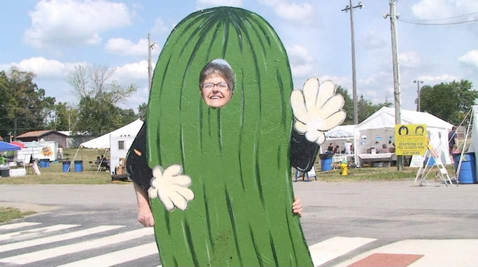 Pickle Lady -- Pickle Festival, St. Joe, IN